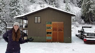 Winter Has Arrived At Our OffGrid Cabin Extended Cut [upl. by Gardia585]