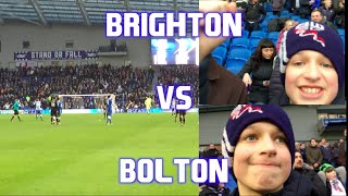 BRIGHTON VS BOLTON 1516  5 GOAL THRILLER [upl. by Stephenie]