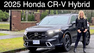 2025 Honda CRV Hybrid review  Still missing many options [upl. by Sudnor241]