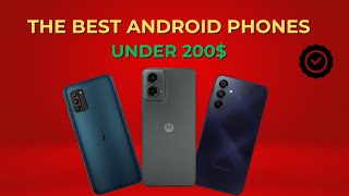 The best 5 android phones under 200 in 2024 [upl. by Ettesyl422]