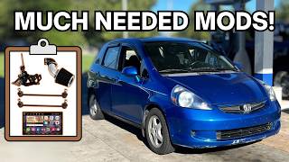 Making My Honda Fit Daily Driver FUN TO DRIVE EP2 [upl. by Bowra]