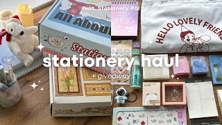 Stationery Haul 2024 🛒 ft stationery pal [upl. by Casilde580]