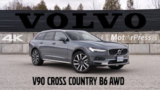 2022 Volvo V90 B6 AWD Cross Country Review  As Lovable As A Swedish Hippie [upl. by Wurtz450]