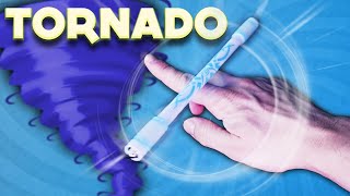 All you need to know to do Tornado  tips for a Pen Spinning trick  easy tutorial [upl. by Bone]