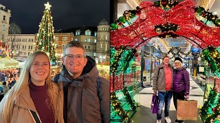 Birmingham Frankfurt Christmas Market 2023  Festive Stalls Food amp MORE [upl. by Nodaj239]