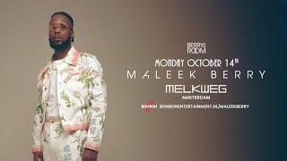 Amsterdam Melkweg Maleek Berry 14102024 [upl. by Rahs7]