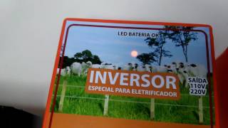 Inversor 12v para eletrificador de cerca rural [upl. by Koren341]