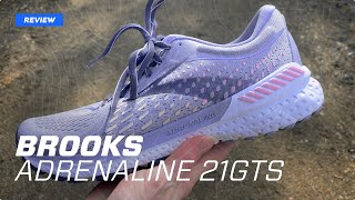 REVIEW Brooks Adrenaline 21 GTS  Brooks most popular stability shoe [upl. by Grounds]