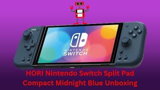 HORI Nintendo Switch Split Pad Compact Midnight Blue Unboxing [upl. by Frankhouse]