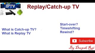 Replay or Catch up TV [upl. by Risan638]