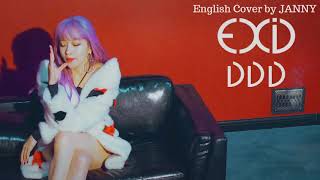 📮 EXID 이엑스아이디  DDD 덜덜덜  English Cover by JANNY [upl. by Enael]