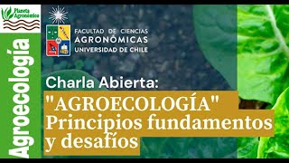 🌷🍀AGROECOLOGÍA – Principios fundamentos y desafíos – Agustín Infante [upl. by Daile689]