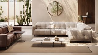 Natuzzi Italia Philo Sectional Sofa designed by Natuzzi Design Center [upl. by Ebocaj487]