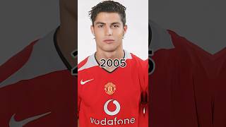 Cristiano Ronaldos Photo Evolution to Start His Football Career shorts [upl. by Drye]