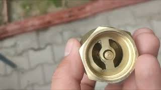 how to repair  replace non return valve  return valve repair  chack valve [upl. by Jacquie]