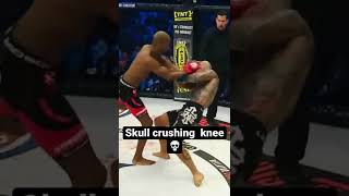 MVP flying knee against cyborg Santos shorts fyp mma ufc boxing [upl. by Rheta]