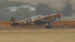 Supermarine Spitfire TR9  Great Audio [upl. by Jeritah]