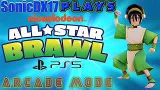 Nickelodeon All Star Brawl PS5 Toph Arcade Very Hard No Continues [upl. by Tempest]