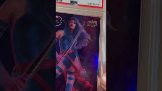 2022 Marvel Unbound 81 🔥 PSYLOCKE RAINBOW FOIL PSA 9 ebayscoops psylocke psa marvelunbound [upl. by Hildagard713]