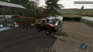 FS22 Maypole Farm  Episode 34  Forage Wagon Upgrade Straw Collection two Fields [upl. by Eveam]