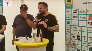 Pressekonferenz Fussball Regionalliga West – 1 FC Düren [upl. by Notsla526]