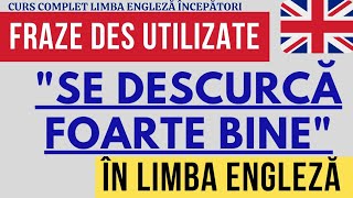 🇬🇧 quotSE DESCURCĂ FOARTE BINEquot ÎN LIMBA ENGLEZĂPRONUNȚIE FRAZE DES UTILIZATE engleza invataengleza [upl. by Allen581]