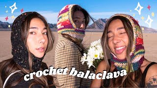 crochet balaclava pattern  easy how to crochet a balaclava tutorial FREE PATTERN 🧶 [upl. by Eittam]