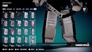 nhl 25 all goalie pads [upl. by Scoles]