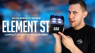 ADJ Element ST Review  UltraCompact Battery Powered Wireless DMX UpLight [upl. by Yerfdog76]