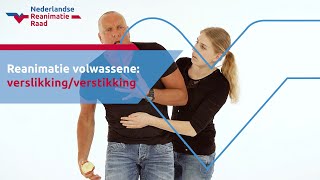 Reanimatie volwassene verslikkingverstikking [upl. by Vail]