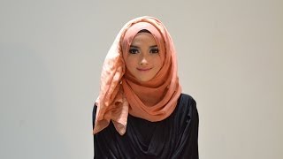 Hijab Tutorial Style 56 by Puteri Hasanah Karunia [upl. by Shreve]