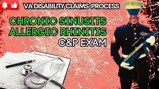 Allergic Rhinitis VA Disability amp Chronic Sinusitis va disability compensation benefits rating [upl. by Aneeram]