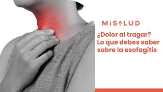 ¿Dolor al tragar Lo que debes saber sobre la esofagitis  MiSalud [upl. by Bellanca]