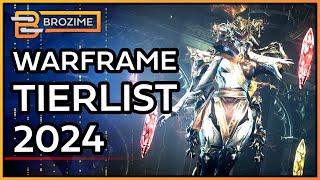 FULL ROSTER WARFRAME 2024 TIERLIST [upl. by Talia]