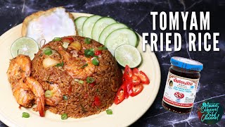 Nasi Goreng Tomyam Recipe in Tamil  Tom Yum Fried Rice  Nasi Goreng Tom Yam  Fried Rice Recipes [upl. by Iadam]