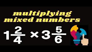 Conquer Math Multiply Mixed Numbers with Lesson 1 [upl. by Anasus228]