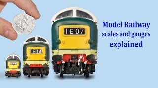 The Guide to Model Railway Scales amp Gauges [upl. by Pru667]