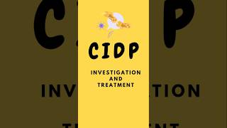 CIDP Investigation and Treatment Chronic Inflammatory Demyrlinating Polyneuropathy shorts [upl. by Loresz]