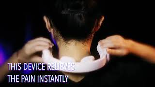 Multifunctional Neck Massager with Remote Control neckpainreliefexercises bodyrelaxation ronaldo [upl. by Yelsha]