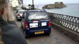 Horse and Cart ride around Tenby South Wales October 18th 2010 [upl. by Aguayo491]