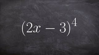 Using binomial expansion to expand a binomial to the fourth degree [upl. by Onaicnop]