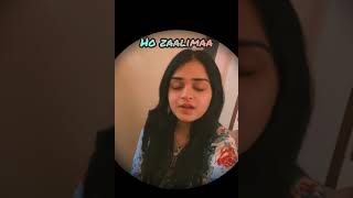 Zaalima  Female cover by Rutveer 🤍🌸 [upl. by Ertemed431]