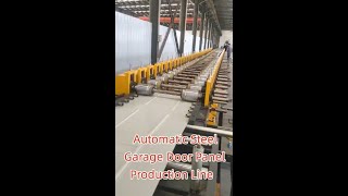 Automatic Steel Garage Door Panel Production Line [upl. by Sykes]