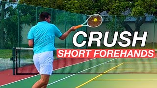 How to Crush the Short Forehand [upl. by Larissa]