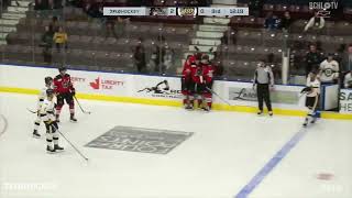 Alberni Valley Bulldogs 4 Victoria Grizzlies 1 [upl. by Notneb]