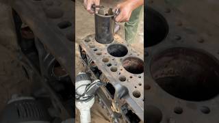 Truck Engine Overhaul Sleeve Repair and Replacement [upl. by Napra294]