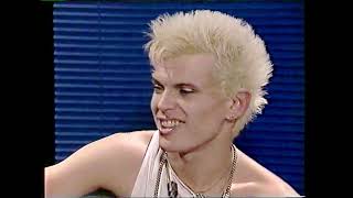 Billy Idol  another Australian interview 1984 [upl. by Essa]