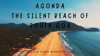 Agonda Beach  Incredible India  Goa 4K  Silent Beach  South Goa [upl. by Aksoyn]