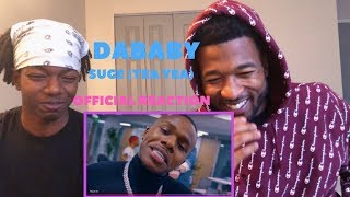 DaBaby  SUGE Yea Yea  OFFICIAL REACTION [upl. by Orvah]