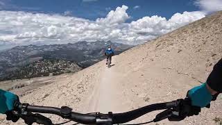 Epic views on off the top trail at mammoth mountain [upl. by Wald]